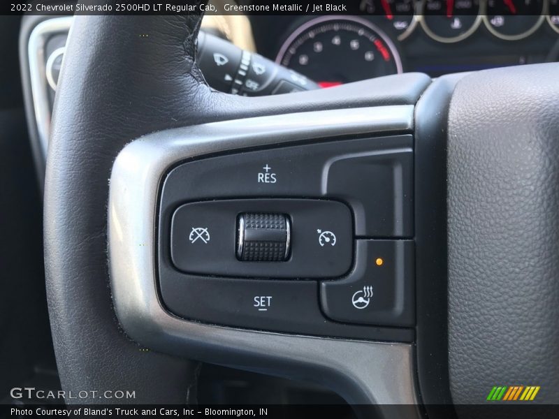 Greenstone Metallic / Jet Black 2022 Chevrolet Silverado 2500HD LT Regular Cab