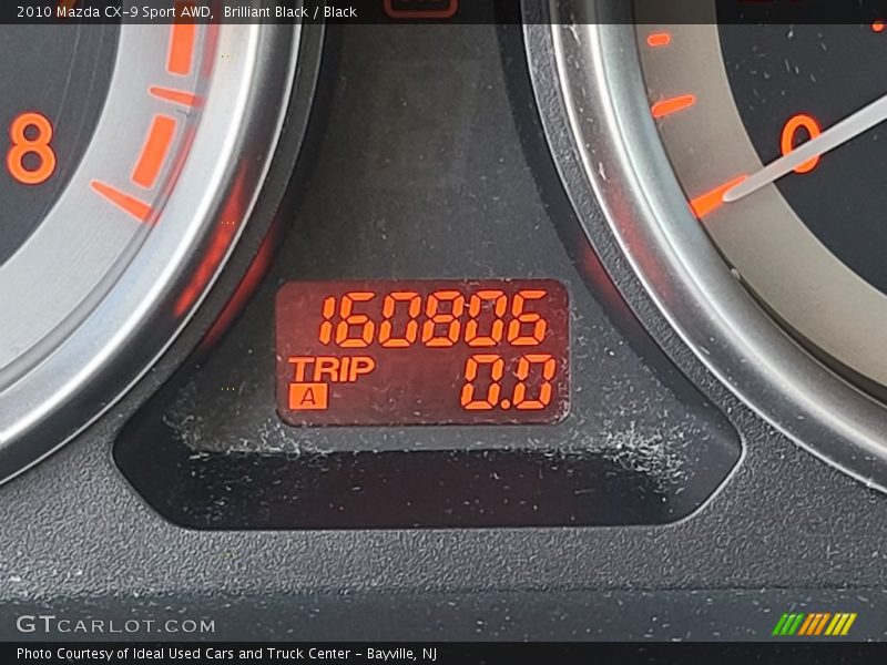Brilliant Black / Black 2010 Mazda CX-9 Sport AWD