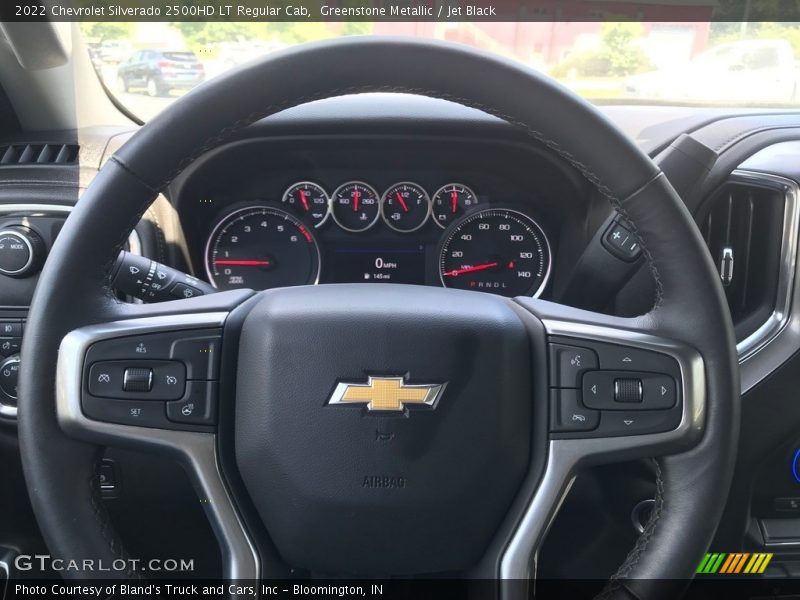 Greenstone Metallic / Jet Black 2022 Chevrolet Silverado 2500HD LT Regular Cab
