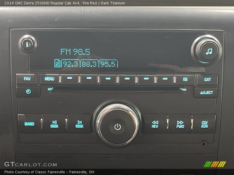 Fire Red / Dark Titanium 2014 GMC Sierra 2500HD Regular Cab 4x4