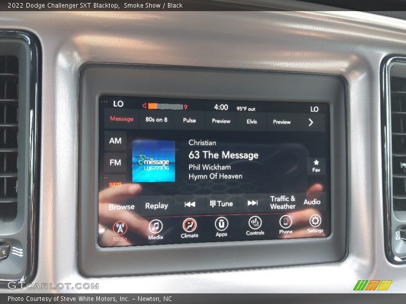 Smoke Show / Black 2022 Dodge Challenger SXT Blacktop