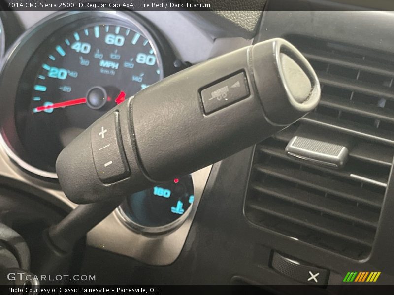 Fire Red / Dark Titanium 2014 GMC Sierra 2500HD Regular Cab 4x4
