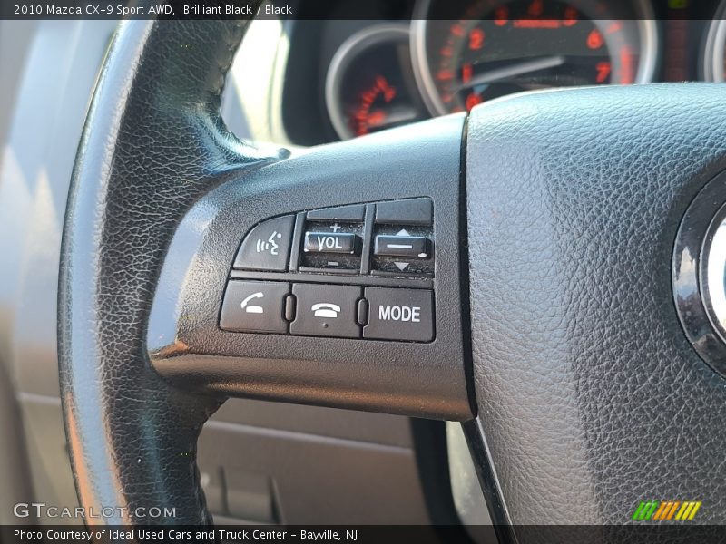 Brilliant Black / Black 2010 Mazda CX-9 Sport AWD