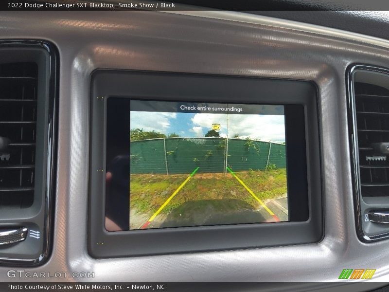 Smoke Show / Black 2022 Dodge Challenger SXT Blacktop