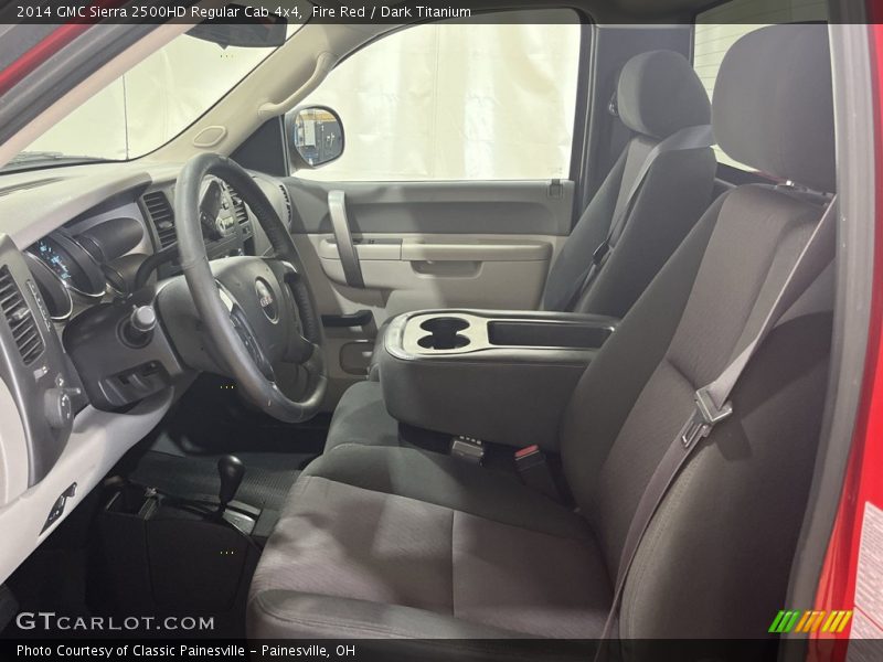 Fire Red / Dark Titanium 2014 GMC Sierra 2500HD Regular Cab 4x4