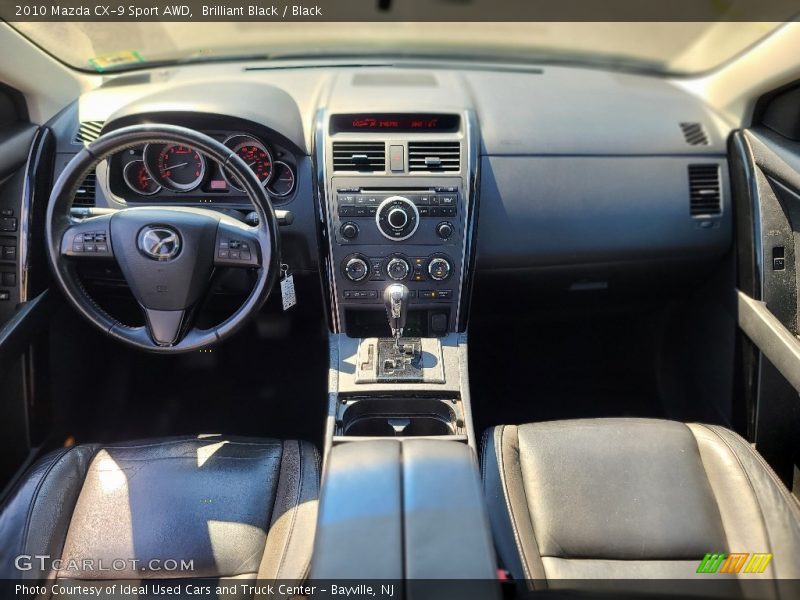 Brilliant Black / Black 2010 Mazda CX-9 Sport AWD