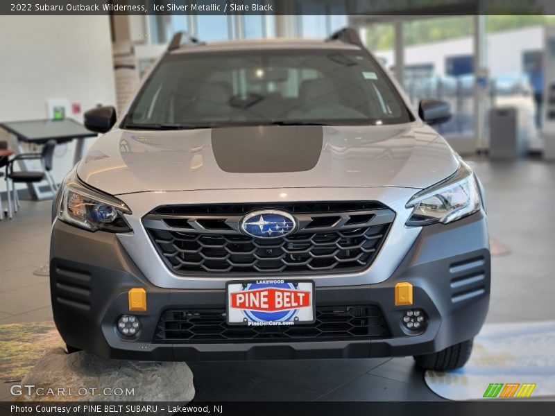 Ice Silver Metallic / Slate Black 2022 Subaru Outback Wilderness