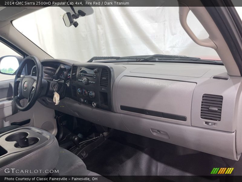 Fire Red / Dark Titanium 2014 GMC Sierra 2500HD Regular Cab 4x4