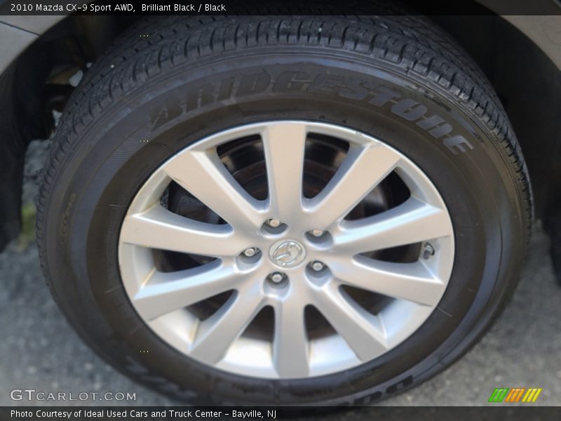 Brilliant Black / Black 2010 Mazda CX-9 Sport AWD