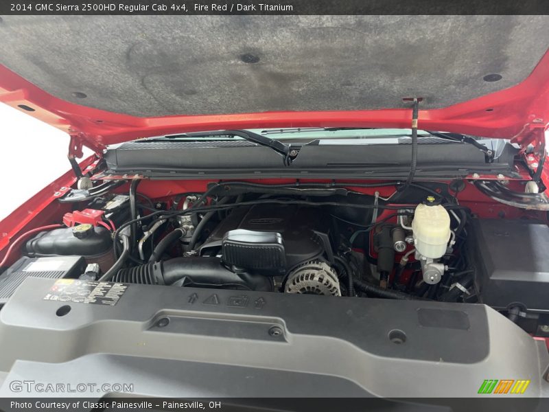 Fire Red / Dark Titanium 2014 GMC Sierra 2500HD Regular Cab 4x4