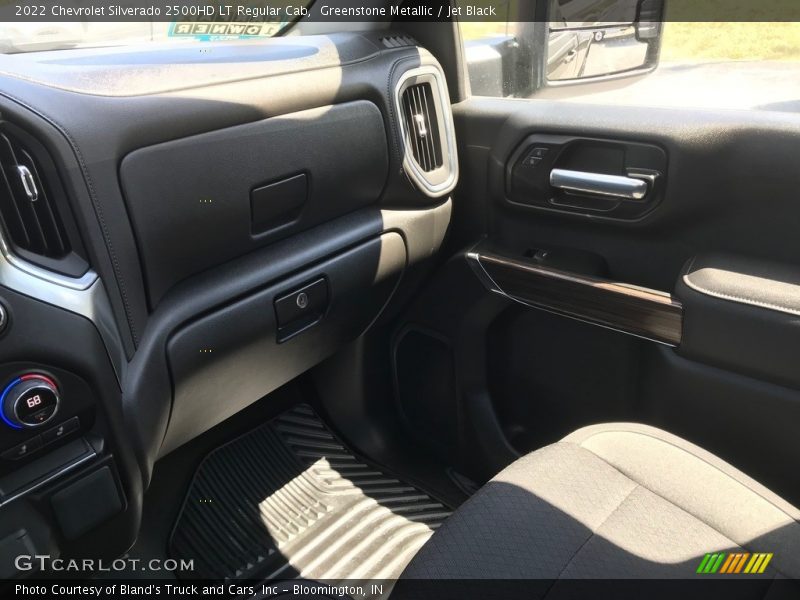 Greenstone Metallic / Jet Black 2022 Chevrolet Silverado 2500HD LT Regular Cab