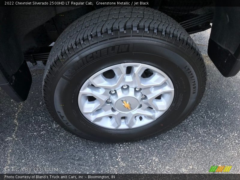 Greenstone Metallic / Jet Black 2022 Chevrolet Silverado 2500HD LT Regular Cab