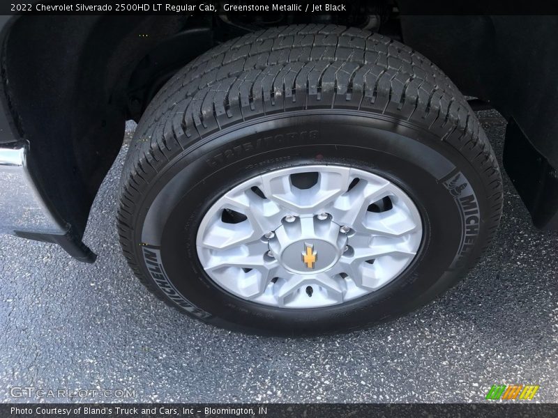 Greenstone Metallic / Jet Black 2022 Chevrolet Silverado 2500HD LT Regular Cab