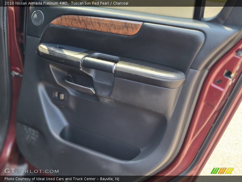 Tuscan Sun Red Pearl / Charcoal 2010 Nissan Armada Platinum 4WD
