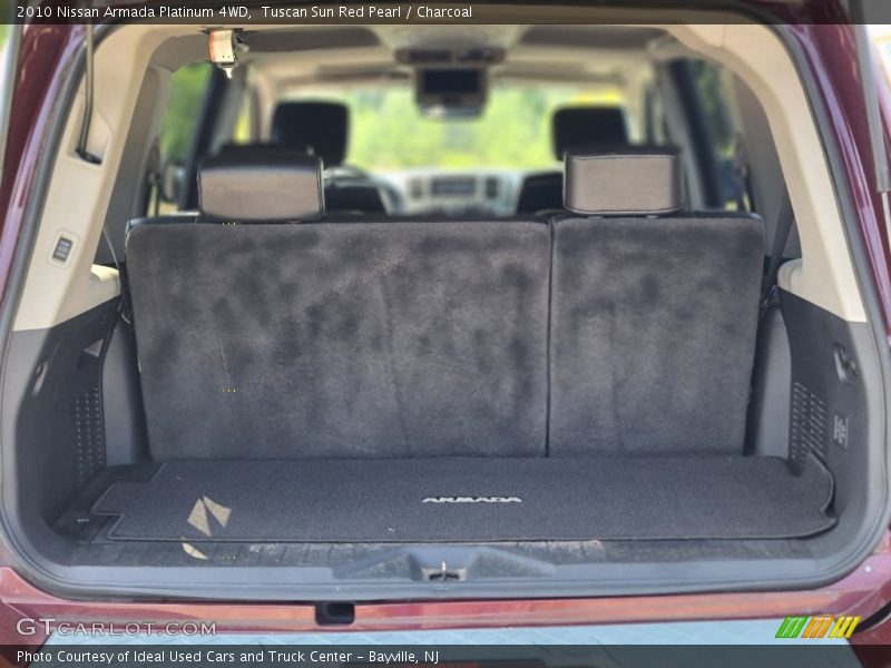 Tuscan Sun Red Pearl / Charcoal 2010 Nissan Armada Platinum 4WD