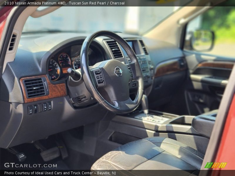 Tuscan Sun Red Pearl / Charcoal 2010 Nissan Armada Platinum 4WD