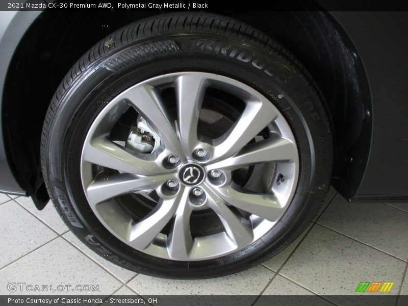Polymetal Gray Metallic / Black 2021 Mazda CX-30 Premium AWD