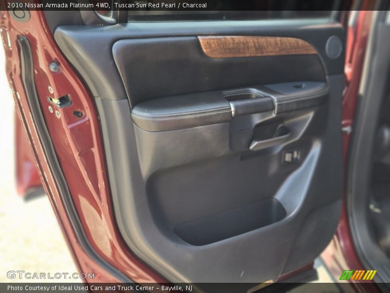Tuscan Sun Red Pearl / Charcoal 2010 Nissan Armada Platinum 4WD