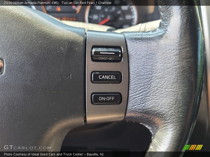 Tuscan Sun Red Pearl / Charcoal 2010 Nissan Armada Platinum 4WD