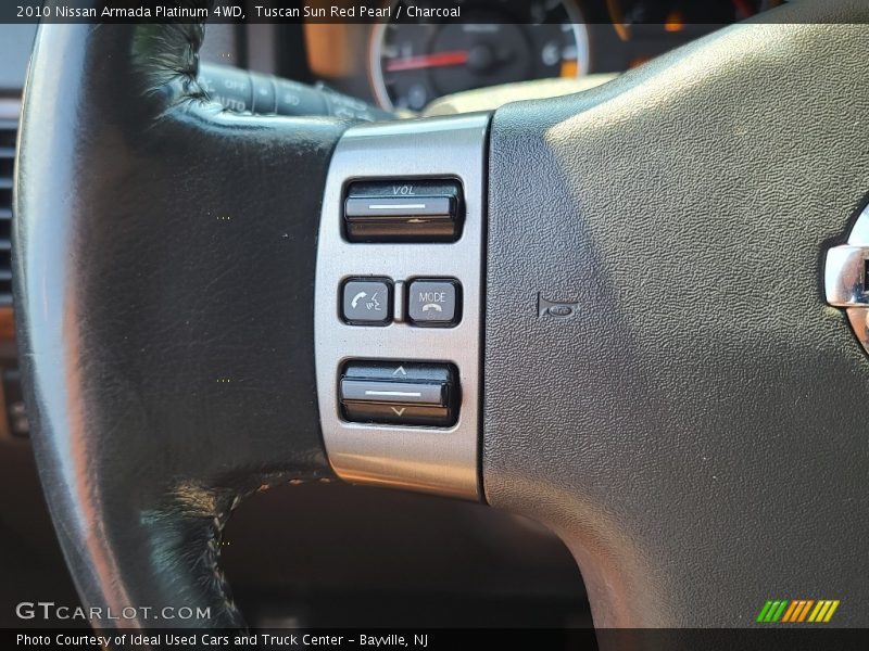 Tuscan Sun Red Pearl / Charcoal 2010 Nissan Armada Platinum 4WD