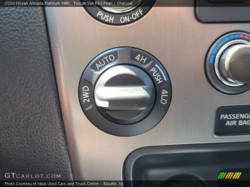 Tuscan Sun Red Pearl / Charcoal 2010 Nissan Armada Platinum 4WD