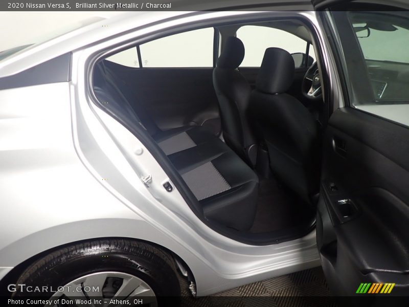Brilliant Silver Metallic / Charcoal 2020 Nissan Versa S