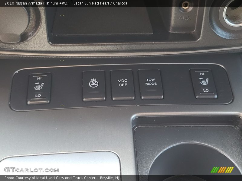 Tuscan Sun Red Pearl / Charcoal 2010 Nissan Armada Platinum 4WD