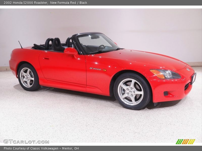 New Formula Red / Black 2002 Honda S2000 Roadster