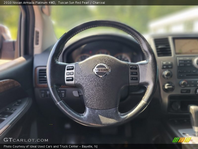 Tuscan Sun Red Pearl / Charcoal 2010 Nissan Armada Platinum 4WD