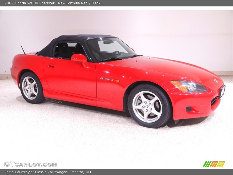 New Formula Red / Black 2002 Honda S2000 Roadster