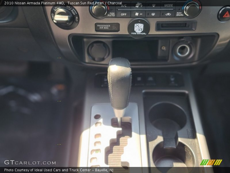 Tuscan Sun Red Pearl / Charcoal 2010 Nissan Armada Platinum 4WD