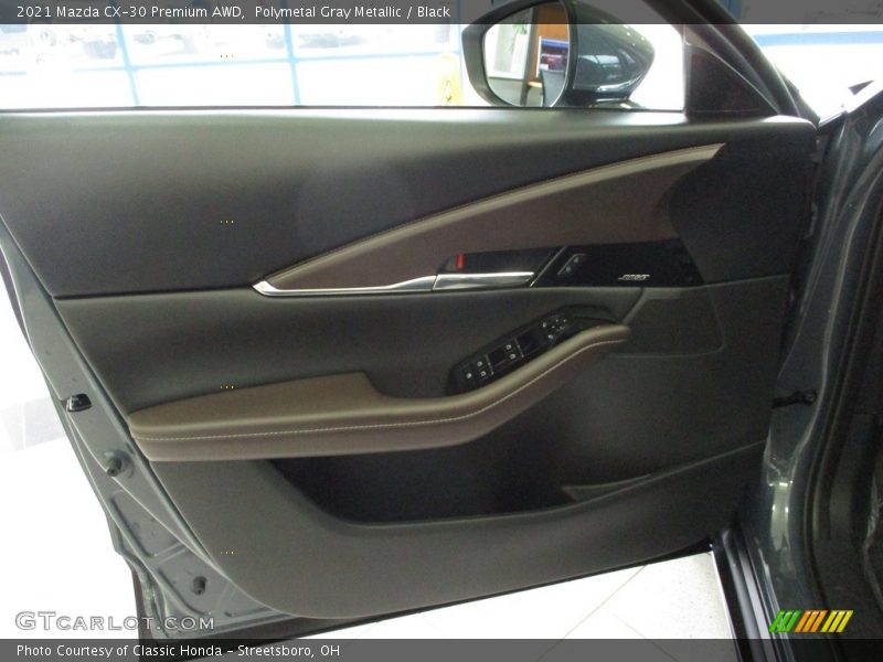 Polymetal Gray Metallic / Black 2021 Mazda CX-30 Premium AWD