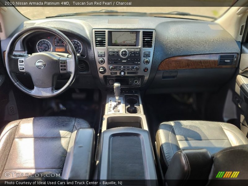 Tuscan Sun Red Pearl / Charcoal 2010 Nissan Armada Platinum 4WD