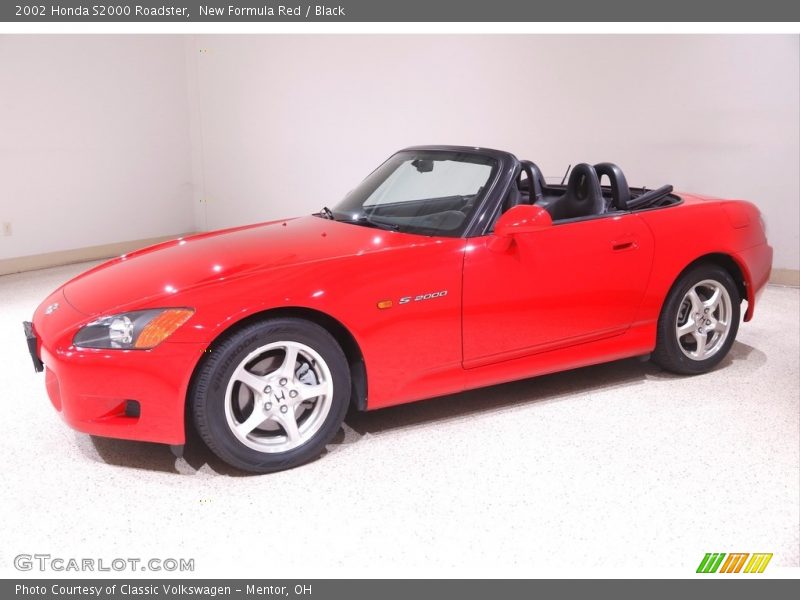 New Formula Red / Black 2002 Honda S2000 Roadster