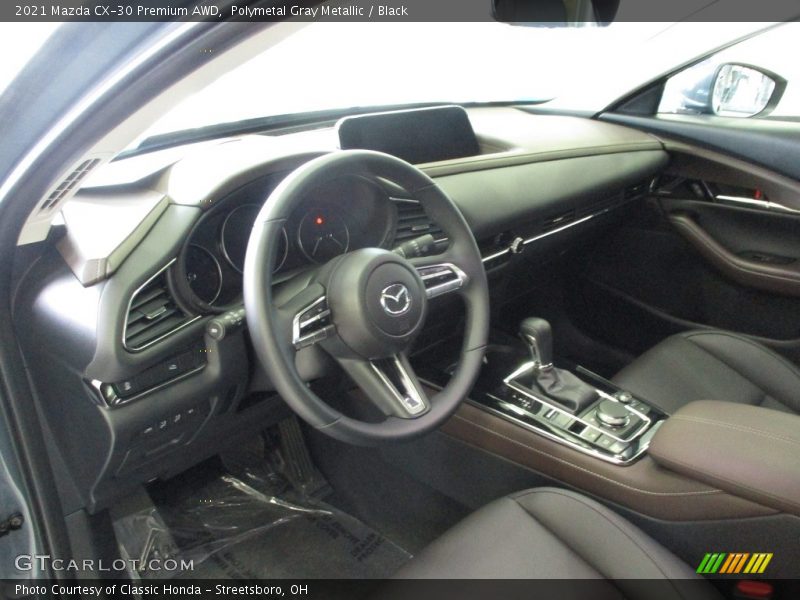 Polymetal Gray Metallic / Black 2021 Mazda CX-30 Premium AWD