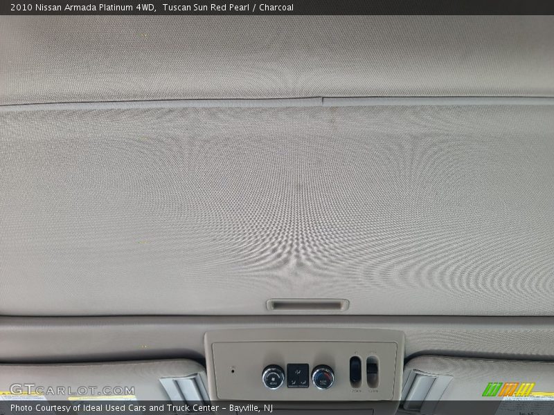 Tuscan Sun Red Pearl / Charcoal 2010 Nissan Armada Platinum 4WD
