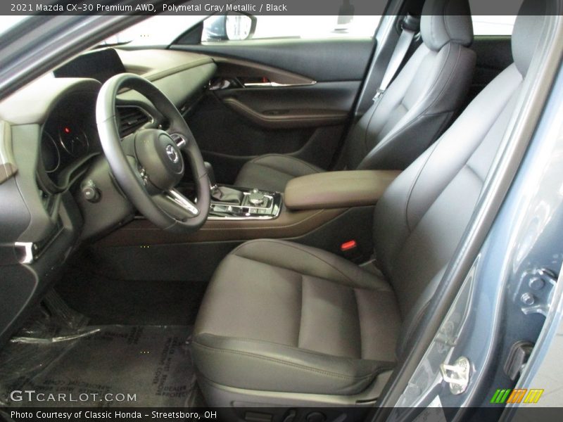 Polymetal Gray Metallic / Black 2021 Mazda CX-30 Premium AWD