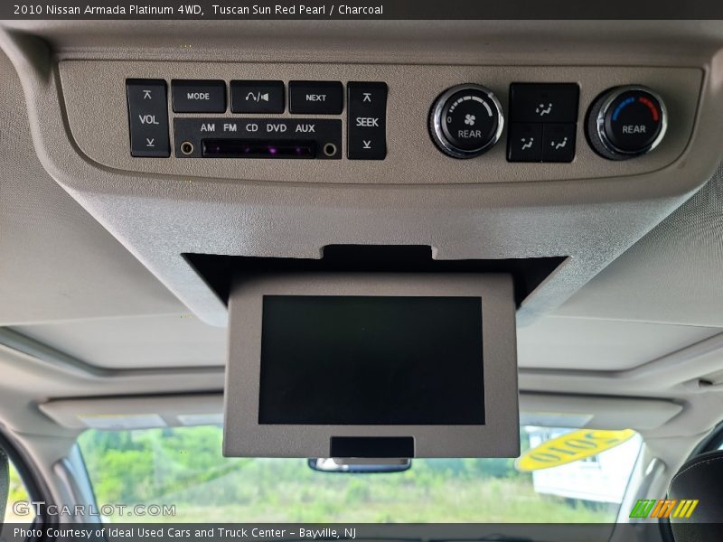 Tuscan Sun Red Pearl / Charcoal 2010 Nissan Armada Platinum 4WD