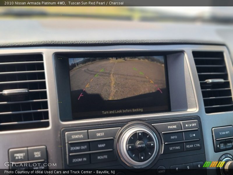 Tuscan Sun Red Pearl / Charcoal 2010 Nissan Armada Platinum 4WD