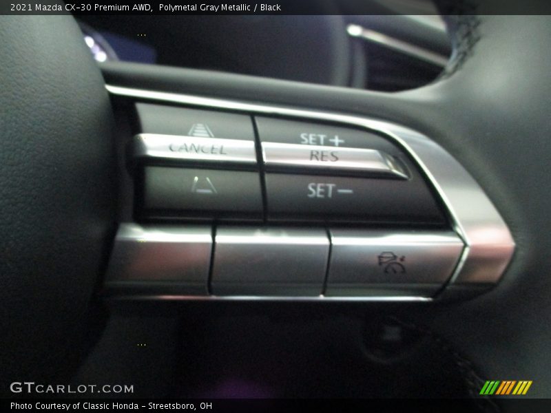 Polymetal Gray Metallic / Black 2021 Mazda CX-30 Premium AWD