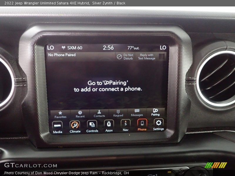 Silver Zynith / Black 2022 Jeep Wrangler Unlimited Sahara 4XE Hybrid
