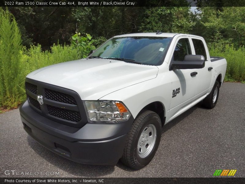 Bright White / Black/Diesel Gray 2022 Ram 1500 Classic Crew Cab 4x4