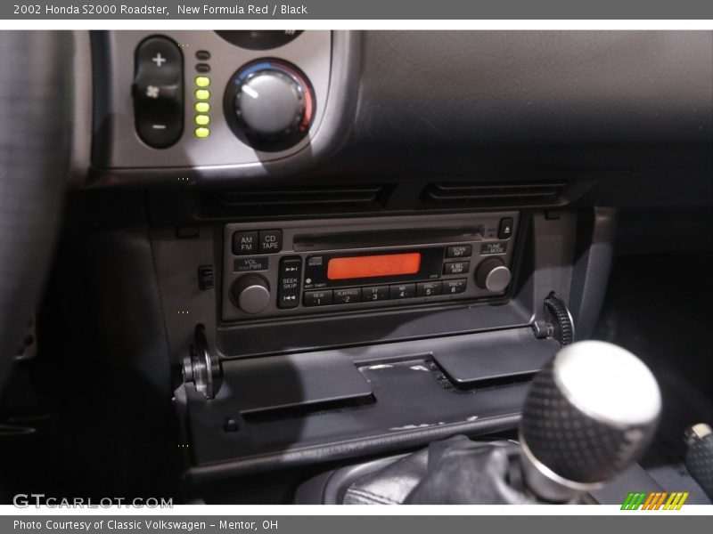 New Formula Red / Black 2002 Honda S2000 Roadster