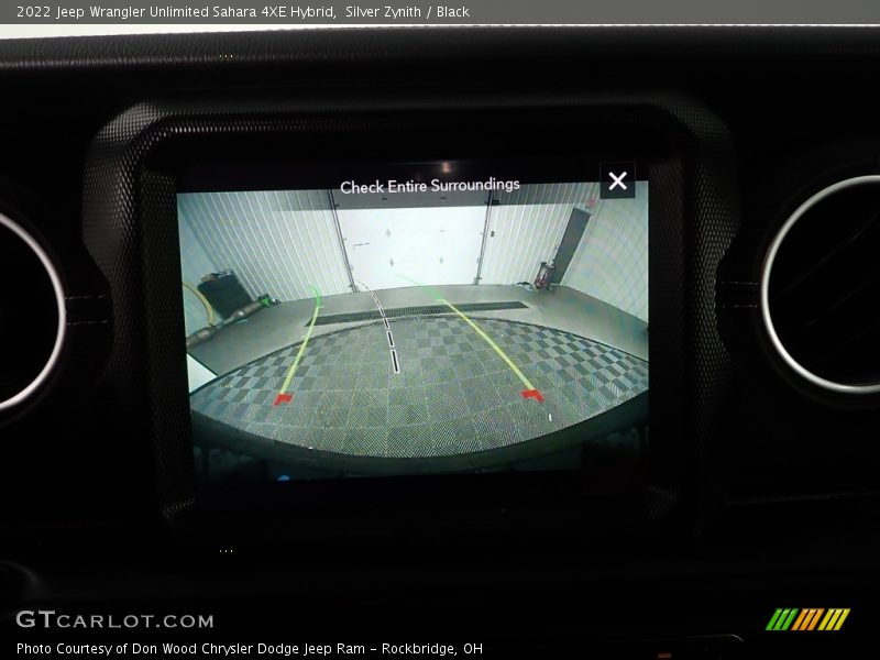 Silver Zynith / Black 2022 Jeep Wrangler Unlimited Sahara 4XE Hybrid