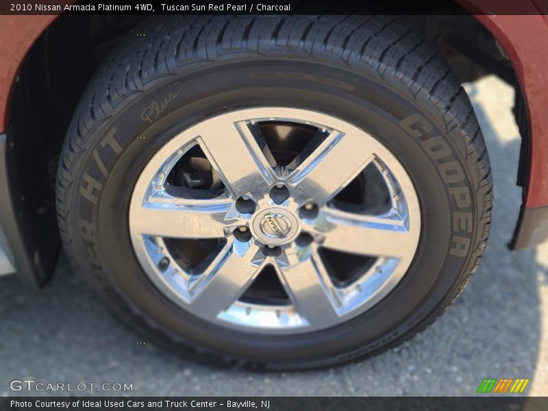 Tuscan Sun Red Pearl / Charcoal 2010 Nissan Armada Platinum 4WD