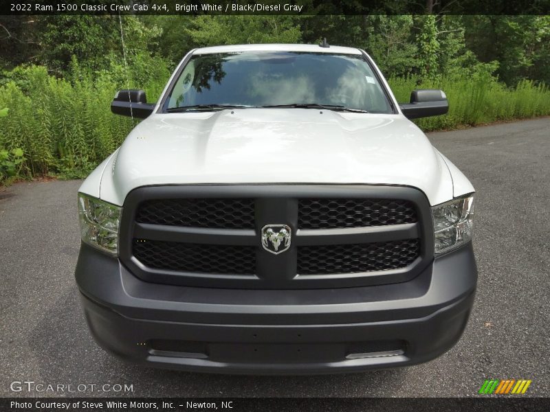 Bright White / Black/Diesel Gray 2022 Ram 1500 Classic Crew Cab 4x4