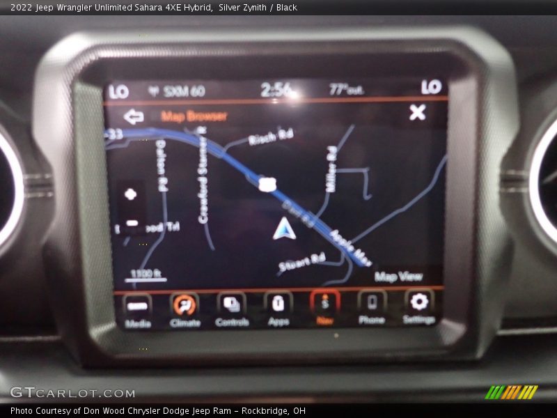 Silver Zynith / Black 2022 Jeep Wrangler Unlimited Sahara 4XE Hybrid