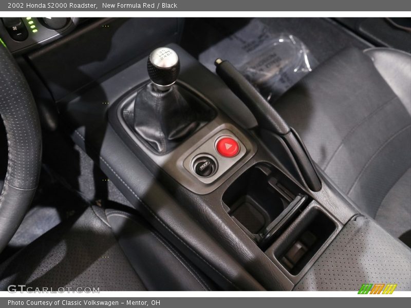 New Formula Red / Black 2002 Honda S2000 Roadster