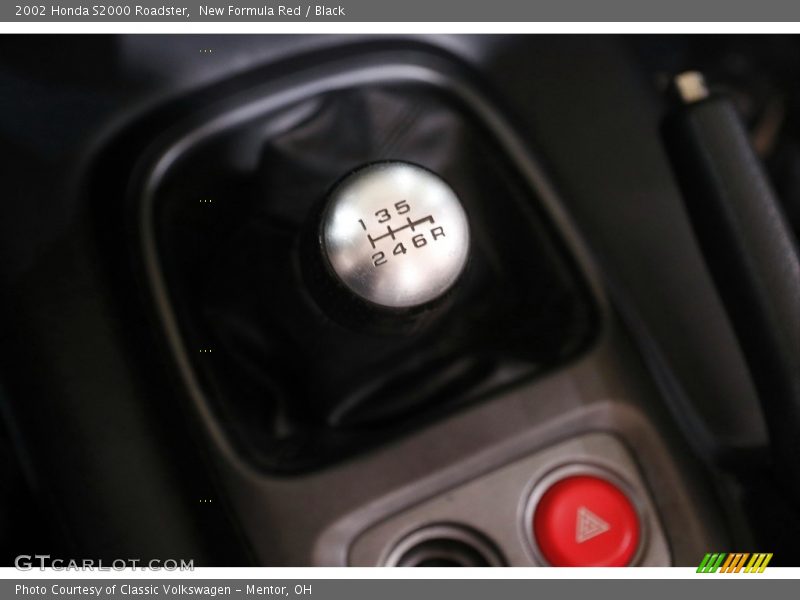 New Formula Red / Black 2002 Honda S2000 Roadster