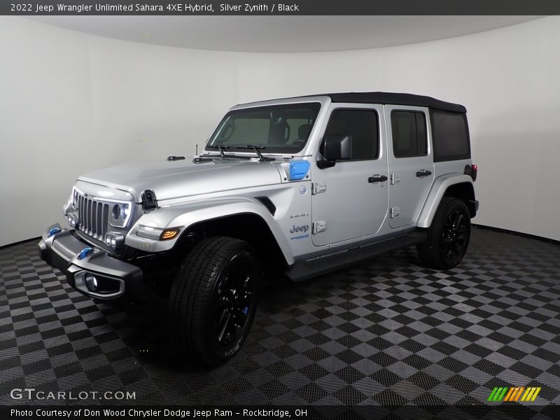 Silver Zynith / Black 2022 Jeep Wrangler Unlimited Sahara 4XE Hybrid